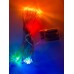 PİLLİ 10  METRE RGB KARIŞIK RENKLİ LED IŞIK