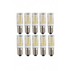 5 WATT 220v E14 Duylu Ledli Kapsül Ampul Günışığı 3000k 10lu Paket