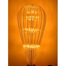 3 WATT SMD LEDLİ DAMLA MODELİ 30 CM YÜKSEKLİK ÖZELLİKLİ  DEKORATİF AMPÜL 